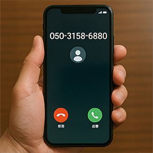 「05031586880」は全保連の電話番号